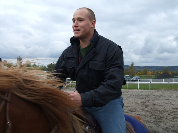 Vcvik jzdy na koni na farm v H. Slavkov II