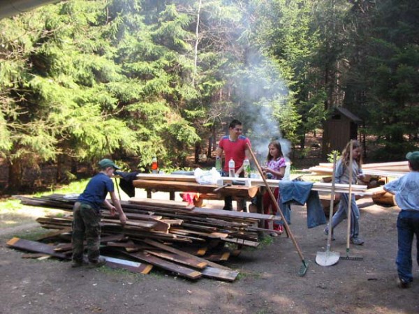 Hubertus 2005 - výpravy a brigády