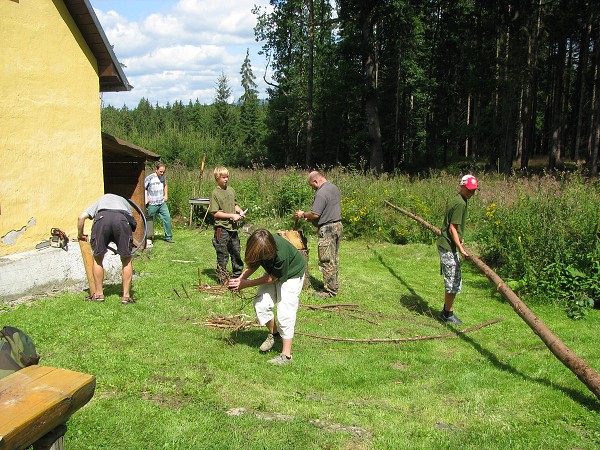 Tbor 2009 - na chat Hubertus