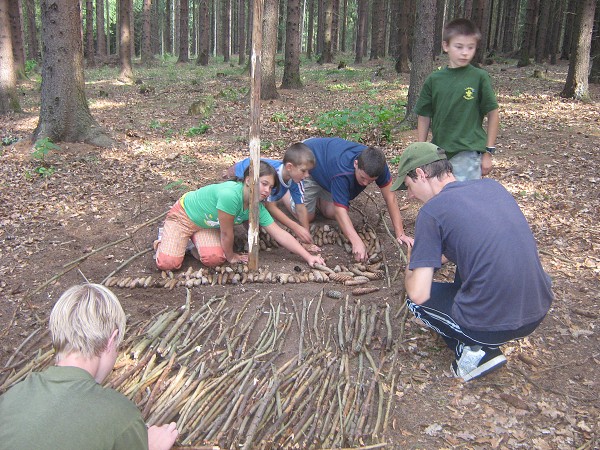 Tbor 2009 - na chat Hubertus