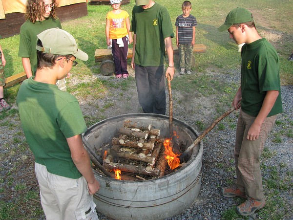 Tbor 2009 - na chat Hubertus